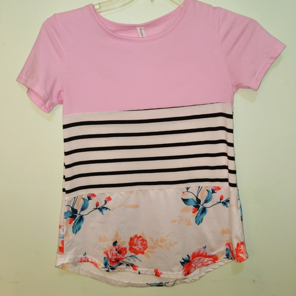 Tickled Teal Blouse Medium